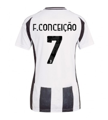 Juventus Francisco Conceicao #7 Hemmatröja Kvinnor 2024-25 Kortärmad